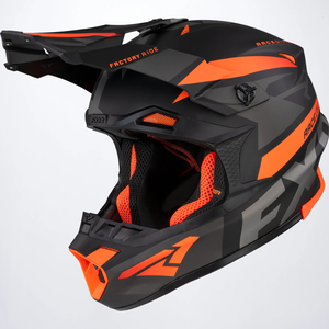 FXR Blade Force Helmet -  Black/Char/Orange